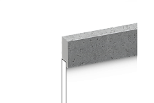 Финишный молдинг Hiwood LF1 W50 50x17x2700 мм, 1 м.п.